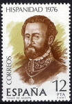 Stamps Spain -  2374 Hispanidad. Costa Rica. Tomás de Acosta.