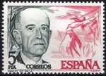Stamps Spain -  2380 Centenario del nacimiento de Manuel de Falla