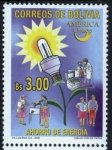 Stamps Bolivia -  America UPAEP - Ahorro de energia
