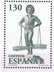 Stamps : Europe : Spain :  Edifil  3392  Exposición de Filatelia  Nacional EXFILNA´95  " Monumento al Cenachero, vendedor ambul