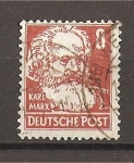 Stamps : Europe : Germany :  Karl Marx.