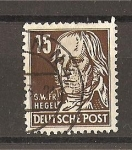 Stamps : Europe : Germany :  G.W.Fr. Hegel.