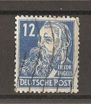 Stamps Europe - Germany -  Friedrich Engels.