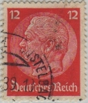 Stamps Germany -  Paul von Hirderburg-1933-1939