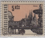 Stamps Czechoslovakia -  Praga