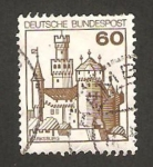 Stamps Germany -  765 - Castillo de Marksburg