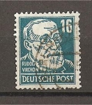 Stamps Germany -  Rudolf Wirchow.