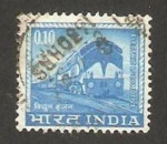 Stamps India -  192 - locomotora eléctrica