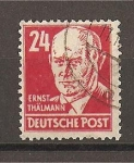 Stamps : Europe : Germany :  Emil Thalmman.