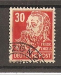 Sellos de Europa - Alemania -  Friedrich Engels.