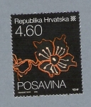 Stamps Croatia -  Flor