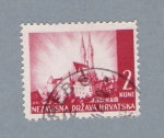Stamps : Europe : Croatia :  Nezavisna drzava Hrvatska