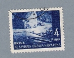Stamps Croatia -  Drina Nezavisna Drzava
