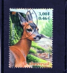 Stamps : Europe : France :  cervatillo