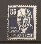 Stamps : Europe : Germany :  Ernst Thalmann.