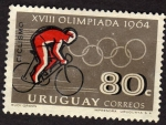 Sellos de America - Uruguay -  Olimpiadas de 1964