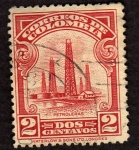 Stamps : America : Colombia :  Petroleras