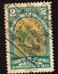 Stamps Colombia -  Olimpiada 1935