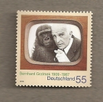 Stamps Germany -  Grzimek, zoólogp