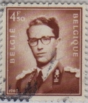 Stamps Belgium -  Eduardo I-1953-1973