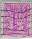 Sellos de Europa - B�lgica -  león heraldico-de 1951 a 1980