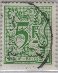 Sellos de Europa - B�lgica -  Leon heraldico-de 1951 a 1980