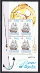 Stamps Spain -  Edifil  3415   Barcos de Epoca  Se completa con motivos marinos