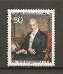 Stamps Germany -  Bicentenaria del nacimiento de Alexander Von Humbolt.