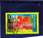 Stamps France -  felicidades