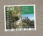 Stamps Switzerland -  Castillo Birseck