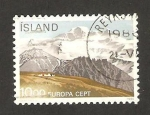 Sellos de Europa - Islandia -  europa cept, parque nacional