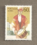 Stamps Portugal -  Azores, Tamborilero