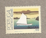 Sellos de Europa - Portugal -  Azores, barcos típicos