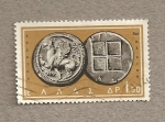 Sellos de Europa - Grecia -  Medallón