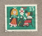 Stamps Germany -  Beneficiencia, Cuentos infantiles