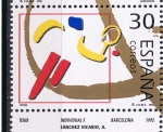 Stamps Spain -  Edifil  3424  Deportes. Olímpicos de Bronce  