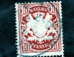 Stamps Germany -  escudo Bayer