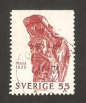 Stamps Sweden -  nave de guerra wasa