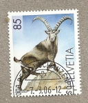 Stamps Switzerland -  Cabra montesa