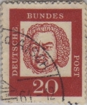 Stamps : Europe : Germany :  RF-Bach