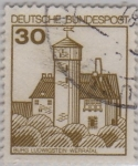 Stamps : Europe : Germany :  RF-Burg ludwgstein