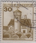 Stamps Germany -  RF-Burg ludwgstein