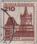 Stamps : Europe : Germany :  RF-Schwanenburg