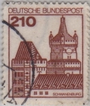 Stamps Germany -  RF-Schwanenburg