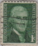 Stamps : America : United_States :  Thomas Jefferson