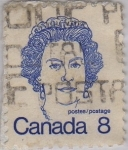 Stamps Canada -  Isabel II-