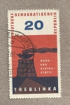 Stamps Germany -  Monumento conmemorativo del campo de concentraación de Treblinka