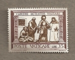 Sellos de Europa - Vaticano -  Dando de comer a los hambrientos