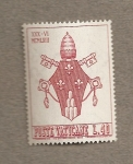 Stamps Europe - Vatican City -  Escudo del Vaticano
