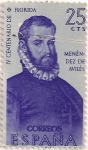 Stamps Spain -  1298, Pedro menendez de aviles